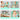 High-Foot Feeding Chair Children Dining Chair Foldable Multifunctional Portable Household Baby Dining Table and Chair